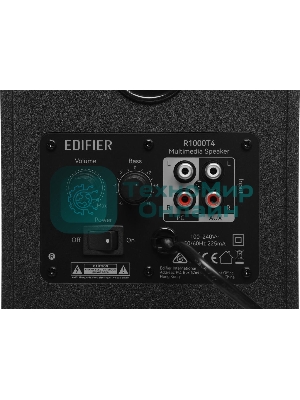 Колонки Edifier R1000T4 Wood черный (24W)