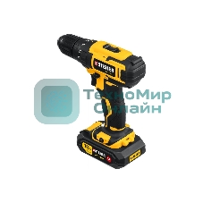 Дрель-шуруповерт аккумуляторная STEHER CD-160-1, Аккумуляторная, 16В, Кейс