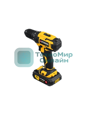 Дрель-шуруповерт аккумуляторная STEHER CD-160-1, Аккумуляторная, 16В, Кейс