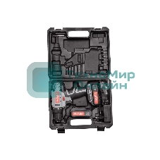 Дрель-шуруповерт аккумуляторная Ресанта ДА-14-2ЛК 75/14/4, Аккумуляторная, 14,4В, 2 АКБ, Кейс