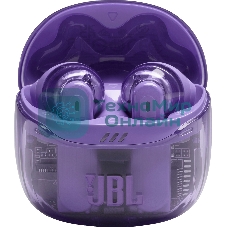 Наушники TWS JBL Tune Flex 2 призрачно-фиолетовый, вкладыши/внутриканальные (трансформер), Bluetooth, адаптивное шумоподавление