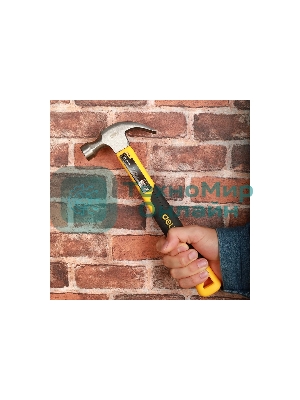 Молоток-гвоздодер Deli DL5001 250 гр Фибергласовая рукоять