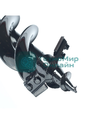 Шнек двухзаходный PATRIOT D 80B для грунта к бензобуру со сменными лезвиями, диаметр 80мм 742004453