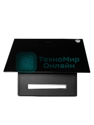 Вытяжка каминная Garlyn CH-60 черный управление: сенсорное (1 мотор)