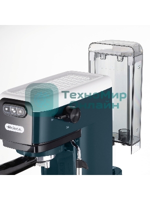 Кофеварка рожковая Ariete 00M139911AR0 маренго/белый, молотый/капсулы, 1,1 л, 1300 Вт 15 бар