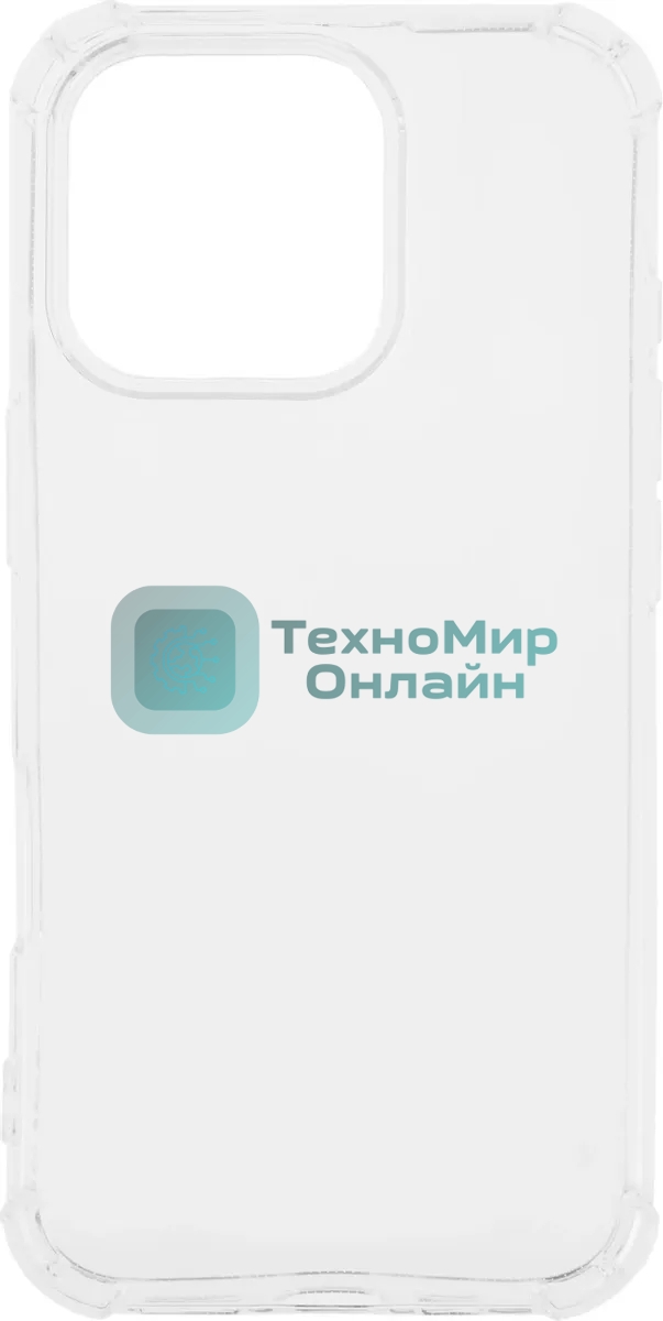 Чехол Bumper Case для Apple iPhone 16 Pro прозрачный, Borasco