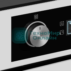 Шкаф духовой электрический Maunfeld AEOH60102W, 60л, дверца с 3 стеклами, белый