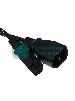 Кабель монитор - компьютер (UPS to устройство) 220V 5м VCOM/TELECOM