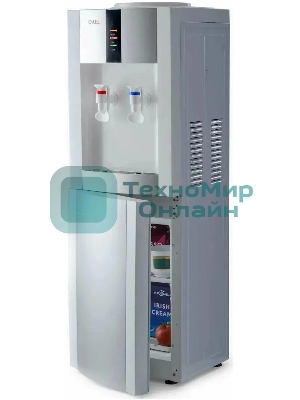 Кулер AEL LD-AEL-47c напольный электронный белый/серебристый