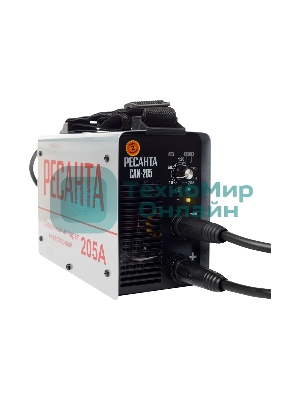 Сварочный аппарат Ресанта САИ205 инвертор ММА DC 7.3кВт