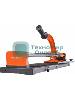 Плиткорез ручной PATRIOT THC 600, усиленный, лазер, резка под углом, боков.поддержка, литая станина, 600 мм