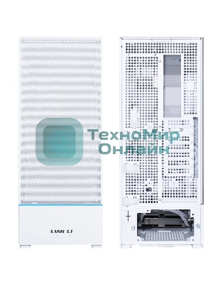 Компьютерный корпус MidiTower Lian Li SUP 01 белый RGb (ATX, без БП, ARGb, 2xUSB3.2 Type-A + USB3.2 Type-C) (G99.SUP01W.00)
