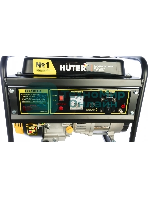 Электрогенератор бензиновый Huter HT1000L, 1.1 кВт, 65 дБ, 24.2 кг