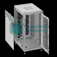 Шкаф коммутационный Sysmatrix SL 6615.733 напольный 15U 600x600 мм пер. дв. перфор. задн. дв. перфор. 800 кг серый 450 мм 37 кг 800 мм IP20 металл