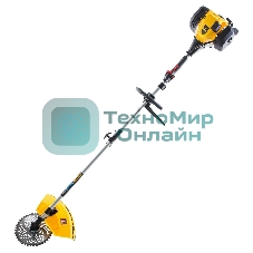 Триммер бензиновый мультифункциональный Denzel DGT-52S-MAX, 52 см3, разъемная штанга