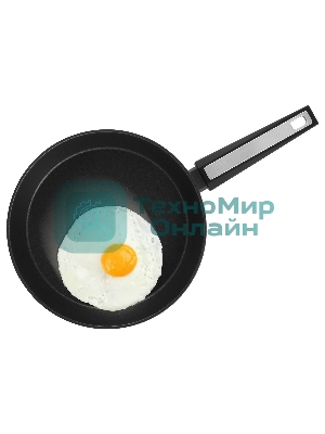 Сковорода Rondell Blitz RDA-1914 круглая 28 см, покрытие: Xylan Plus ручка несъемная (без крышки) черный