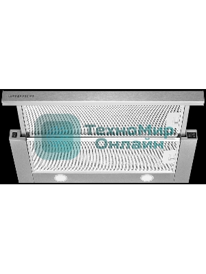 Встраиваемая вытяжка Kuppersberg SLIMTURBO 60 X, ширина 60 см, отвод/рециркуляция, 1500 м3/час, механическое управление, 3 скорости, освещение 2х2 Вт, металлические жироулавливающие фильтры, угольный фильтр KF-ES (опция), 63.4 дБ, обратный клапан, шхвхг:55.2x25.5x28см, нержавеющая сталь