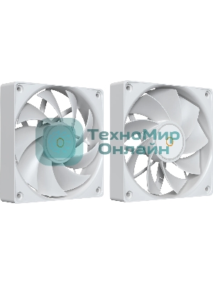 Кулер для процессора Ocypus Delta A62 EX WH Digital, 2x120мм ARGB FAN, Top Display Panel, 6 HEAT PIPES, 4-PIN PWM, 600-1800 RPM, 31DBA, HYDRO BEARING, LGA115X/1200/1700/18XX, AM4/AM5
