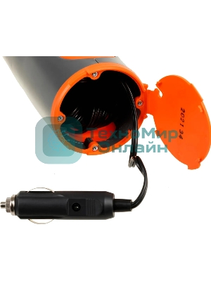 Пылесос автомобильный Berkut SVC-300 серый/оранжевый, 55/85 Вт, уборка сухая, пылесборник контейнер 0.35 л