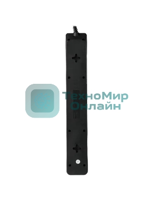 Сетевой фильтр SVEN Optima 1,8 м (6 розеток с защитными шторками) черный, цветная коробка