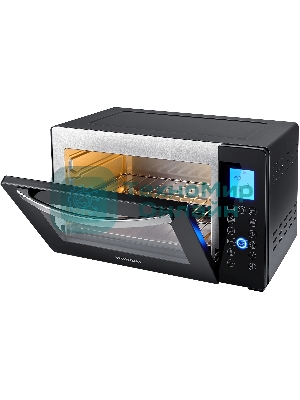 Мини-печь Hyundai MIO-HY096 28 л, 1600 Вт, черный