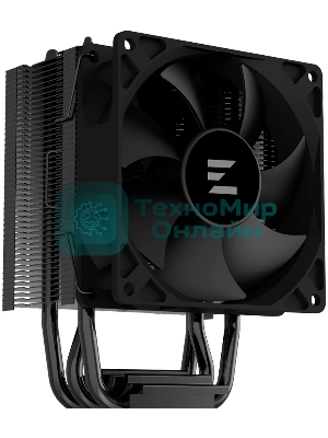 Кулер ZALMAN CNPS4X BLACK V2, 92мм FAN, 3 HEAT PIPES, 4-PIN PWM, 800-2000 RPM, 29DBA, HYDRO BEARING, LGA1851/1700, AM5/AM4, screw type installation