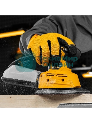 Треугольник абразивный Denzel на ворc. подложке под 