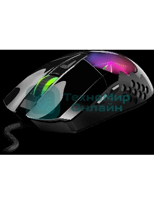 Мышь проводная Genius Scorpion M715 черный, 7200 dpi, USB, кнопки - 6