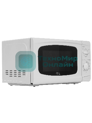 Микроволновая печь Oasis MW-70UW белый, 20 л, 700 Вт, переключатели - поворотный механизм