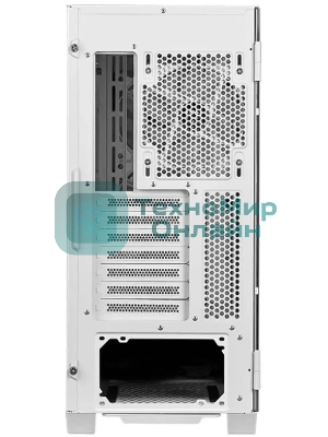 Компьютерный корпус MSI MPG VELOX 100R белый, Global, 2xUSB 3.0, 1xType C, 4x120мм ARGb Fan, ARGb