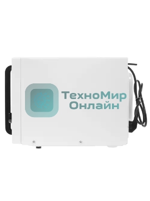 Микроволновая печь BBK 25MWS-970T/WB белый, 25 л, 900 Вт, переключатели - кнопки, поворотный механизм