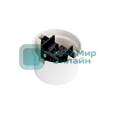 Розетка Bironi B1-101-21 1-м ОП Лизетта, 16А IP20, ретро с заземлением, ABS-пластик, белый