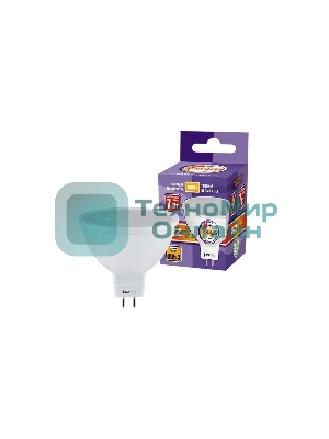 Лампа светодиодная диммируемая JazzWay PLED-DIM JCDR 7Вт 3000К теплый белый GU5.3 540лм 220-240В