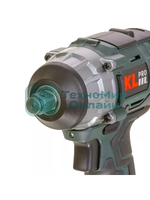 Профессиональный бесщеточный гайковерт аккумуляторный KLPRO KLSS18B-20 (18В, Li-ion-2шт, 2.0А·ч, 250Нм, 2 скорости, подсветка,З/У,в кейсе)