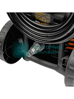 Моечная машина высокого давления Denzel 58261 R-135, 1600 Вт, 135 бар, 390 л/ч