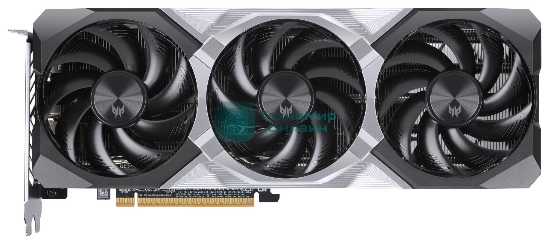 Видеокарта Acer RX9070XT PREDATOR BIFROST OC 16Gb GDDR6 256bit 3xDP HDMI 3FAN RTL