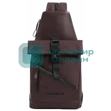Рюкзак слинг Piquadro Harper CA6784AP/TM коричневый кожа