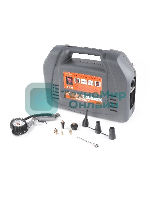 Компрессор поршневой Patriot WO 180K безмасляный 180л/мин 1100Вт синий/черный