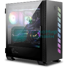 Корпус MSI MAG VAMPIRIC 300R, Midi-Tower, чёрный, 1 x 120 мм