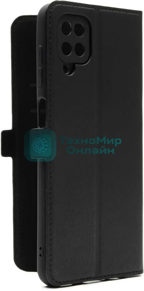 Чехол (флип-кейс) BORASCO Book Case, для Samsung Galaxy M32, черный [40353]