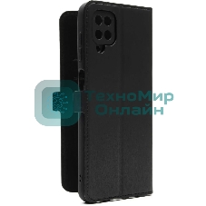 Чехол (флип-кейс) BORASCO Book Case, для Samsung Galaxy M32, черный [40353]