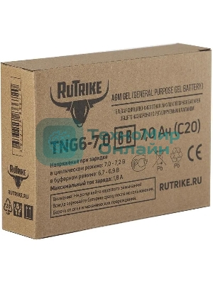 Батарея для ИБП Rutrike TNG6-7,0 6В 7Ач