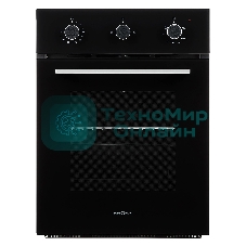 Духовой шкаф газовый Krona STRETTO 45 BL черный