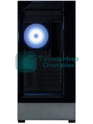 Компьютерный корпус ZALMAN P40 Prism Plus, ATX, черный, WINDOW, 3xCombo (3.5'' or 2.5