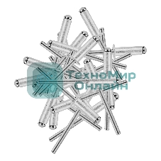 Заклепки алюминиевые Denzel, 3/16