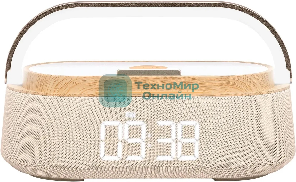 Колонка портативная BBK BTA2010 бежевый 10W 1.0 BT 10м 1800mAh