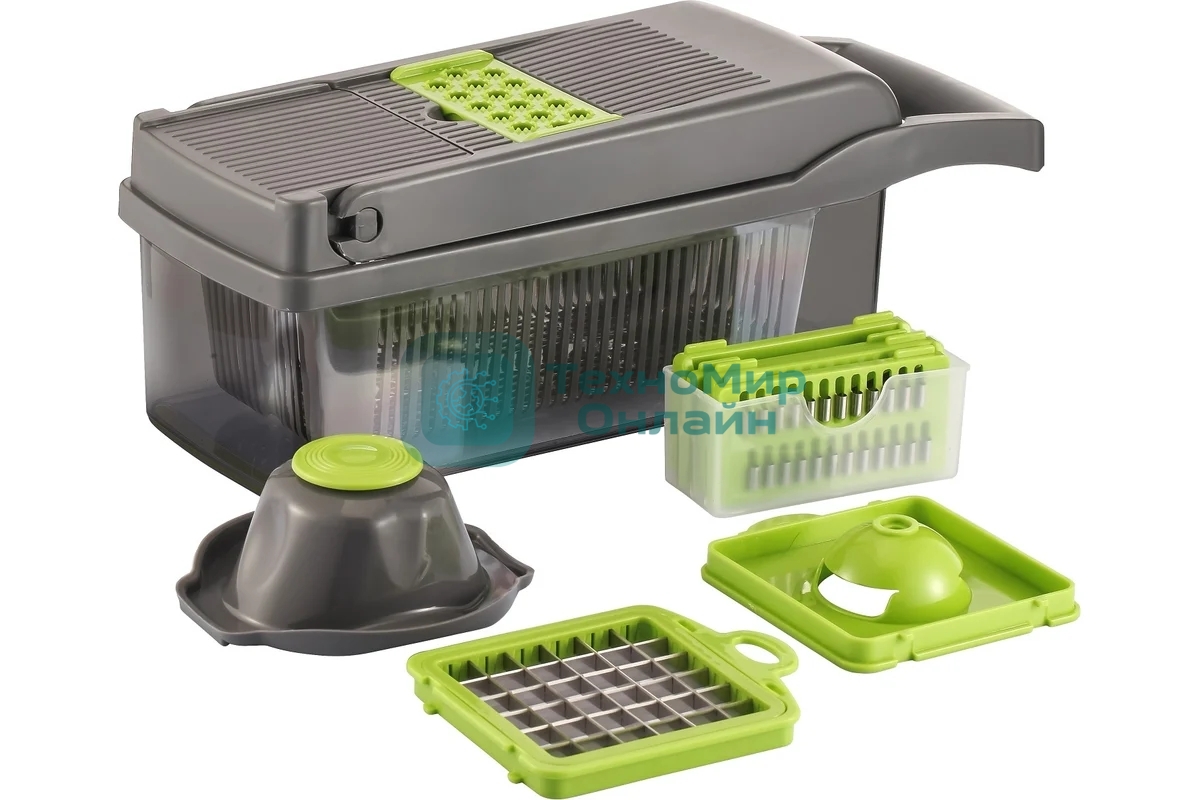 Овощерезка с контейнером LEONORD TALENTIERT, 14 в 1 (105041)