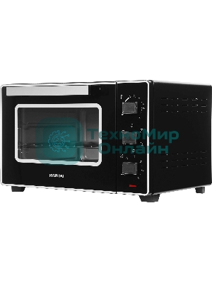 Мини-печь Hyundai MIO-HY093 28 л, 1600 Вт, черный