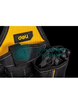 Поясная сумка-кобура монтажника Deli DLP07