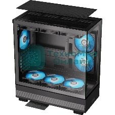 Корпус PcCooler C3Q500 BK черный без БП ATX 9x120мм 5x140мм 2xUSB3.0 audio bott PSU